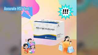 Xét nghiệm ELISA HSV- IgG Độ nhạy cao Độ đặc hiệu