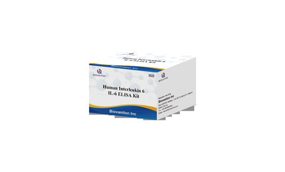 IL-6 Interleukin 6 Elisa Test Kit với 2-3 giờ thời gian xét nghiệm Biovantion Serum / Plasma Format 18 tháng Thời hạn sử dụng