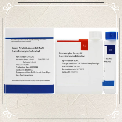 Định lượng chính xác của nhiều Biomarkers trong các mẫu khác nhau Thử nghiệm Immunoturbidimetric Serum Amyloid A SAA Assay Kit