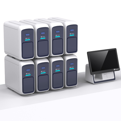 Chẩn đoán xét nghiệm lâm sàng Hệ thống phát hiện mầm bệnh đường hô hấp Real Time PCR SARS CoV 2 cúm A B Máy phân tích