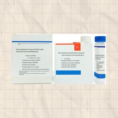 Thuốc thử ASO độ nhạy cao với 96 xét nghiệm bằng phương pháp miễn dịch đục latex để chẩn đoán chính xác
