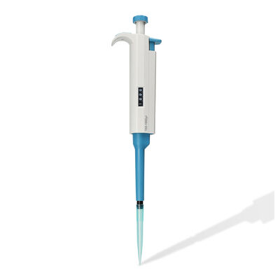 DLAB TopPette Micropipette có kênh duy nhất có thiết kế nhẹ và phù hợp với ISO 8655