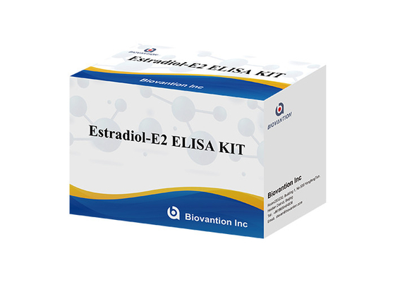 E2 Bộ thử nghiệm ELISA Phát hiện trong ống nghiệm Phát hiện y tế Độ chính xác cao
