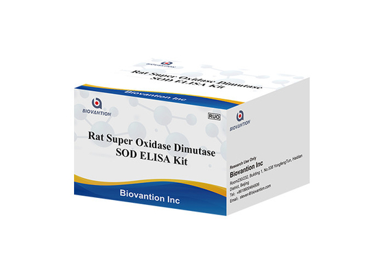 Rat Superoxide Dismutase Elisa Kit SOD Elisa Kit Bề mặt tế bào Chỉ có Cu