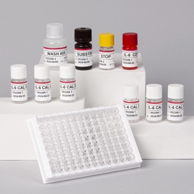 IL-6 Interleukin 6 Elisa Test Kit với 2-3 giờ thời gian xét nghiệm Biovantion Serum / Plasma Format 18 tháng Thời hạn sử dụng