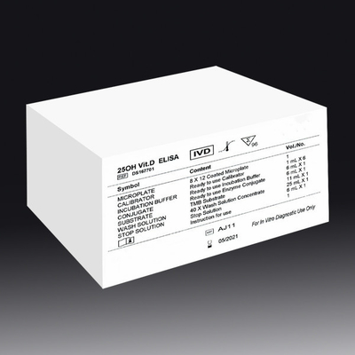 25-OH Vitamin D Elisa Test Kit Chẩn đoán y tế hiệu quả cao