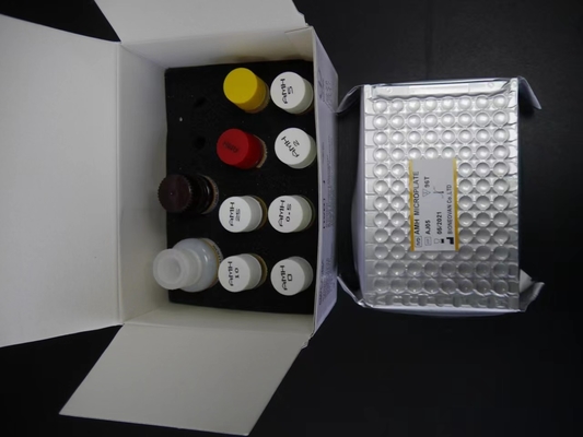 AMH ELISA TEST KIT cho huyết thanh Plasma 2-3 giờ Thời gian kiểm tra 2-8.C Nhiệt độ lưu trữ