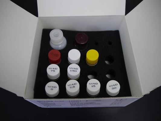 Bộ thử nghiệm vitamin D elisa đặc tính Bộ thử nghiệm Elisa với thời hạn sử dụng 18 tháng 2-3 giờ Thời gian thử nghiệm bằng Biovantion