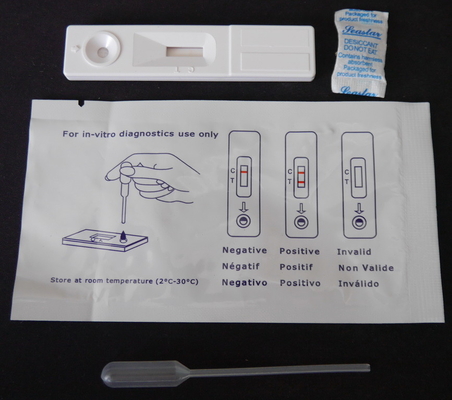 Độ nhạy Hcg Urin Rapid Test Cassette / Strip / Pen Kit 5-15 phút Đọc Thời gian 24 tháng Thời hạn sử dụng