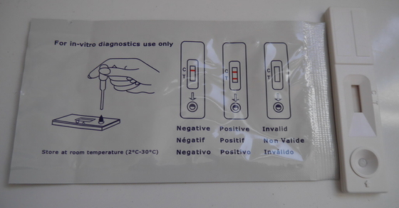 Độ nhạy Hcg Urin Rapid Test Cassette / Strip / Pen Kit 5-15 phút Đọc Thời gian 24 tháng Thời hạn sử dụng