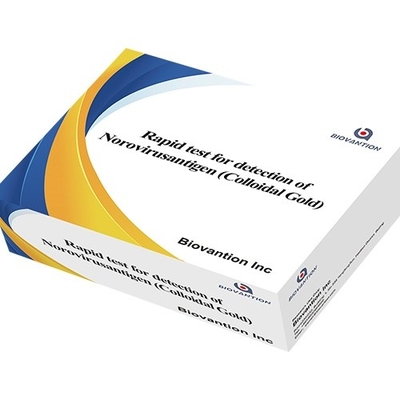 Thử nghiệm nhanh để phát hiện kháng nguyên norovirus với phương pháp vàng ốc với CE