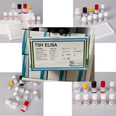 Kiểm tra bệnh nhân chính xác cao Hormone kích thích tuyến giáp TSH Thyrotropin Elisa Test Kit