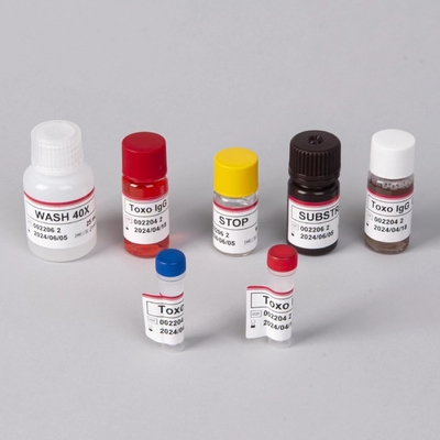 Bệnh viện phòng thí nghiệm phòng khám sử dụng Toxo IgM ELISA TEST KIT chính xác cao