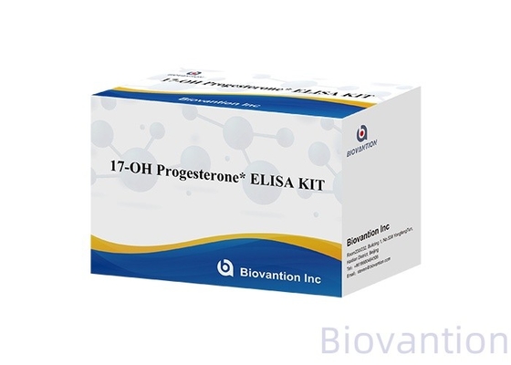 17-OH Progesterone tiết ra trong vitro Chẩn đoán Elisa Test Kit cho phụ nữ có phụ kiện