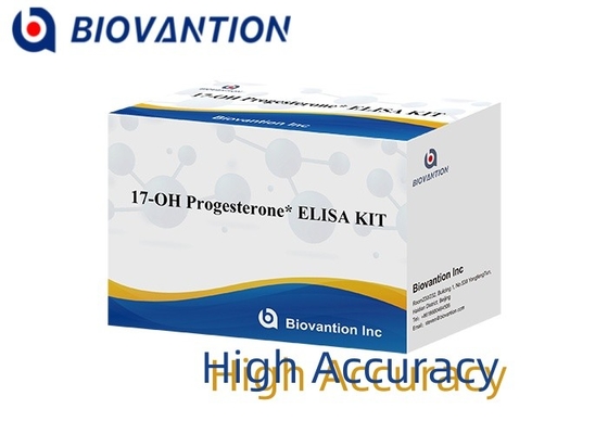 17-OH Progesterone tiết ra trong vitro Chẩn đoán Elisa Test Kit cho phụ nữ có phụ kiện