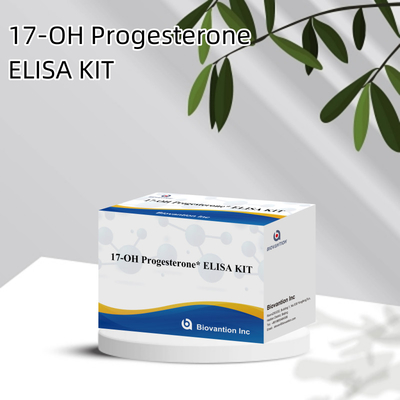 17-OH Progesterone tiết ra trong vitro Chẩn đoán Elisa Test Kit cho phụ nữ có phụ kiện