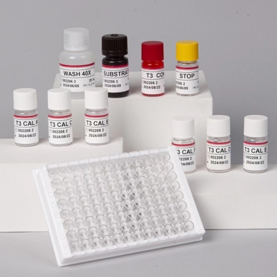 Phòng thí nghiệm Bệnh viện Phòng khám Được sử dụng rộng rãi T3 Triiodothyronine ELISA TEST KIT
