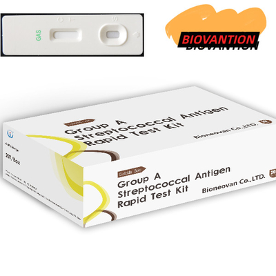 Bộ thử nghiệm chẩn đoán nhanh dễ sử dụng nhóm A Streptococcal Antigen Rapid Test Kit