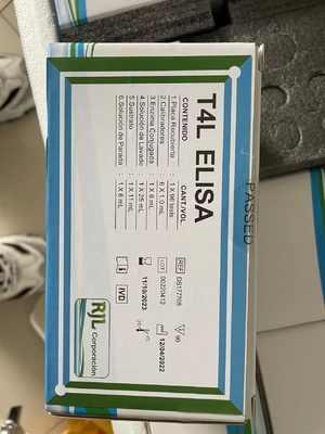 Bộ thử nghiệm ELISA FT3 dễ sử dụng với thời gian sử dụng dài và phương pháp bảo quản 2C-8C