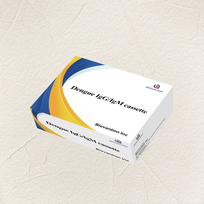 Nhạy cảm Xét nghiệm Cassette IgG/IgM vàng ốc với 5-15 phút đọc