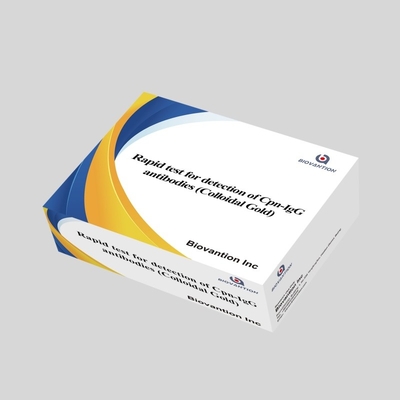 Chlamydiapneumoniae ((Cpn) - kháng thể IgM Cassette Colloidal gold rapid test reagent