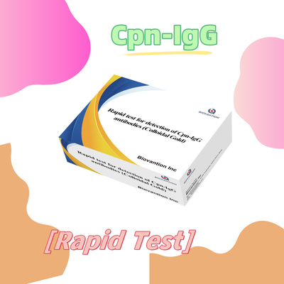 Chlamydiapneumoniae ((Cpn) - kháng thể IgM Cassette Colloidal gold rapid test reagent