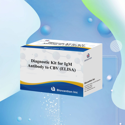 18 tháng Thời hạn sử dụng Kiểm tra miễn dịch hấp thụ liên kết với enzyme cho kháng thể IgM đối với CBV