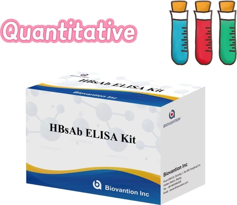 HBsAb Quantitative Elisa Test Kit Enzyme-Linked In Vitro Diagnostic Reagent (Các phản ứng IVD)