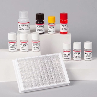 AFP Alpha Fetoprotein Elisa Test Kit Các sản phẩm liên quan đến enzyme Thời gian vận chuyển ngắn