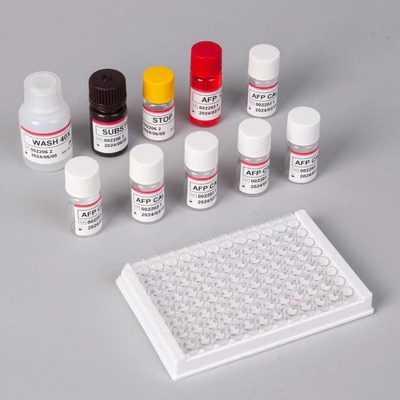 AFP Alpha Fetoprotein Elisa Test Kit Các sản phẩm liên quan đến enzyme Thời gian vận chuyển ngắn