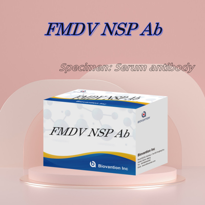 Bộ thử nghiệm ELISA của loạt động vật FMDV NSP Ab Phương pháp điều trị kháng thể huyết thanh cho động vật