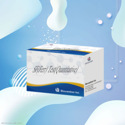 Bộ thử nghiệm ELISA chính xác và nhanh SF ((Ferr) Công cụ thú y để phát hiện định lượng serum ferritin Chẩn đoán