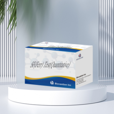 Bộ thử nghiệm ELISA chính xác và nhanh SF ((Ferr) Công cụ thú y để phát hiện định lượng serum ferritin Chẩn đoán