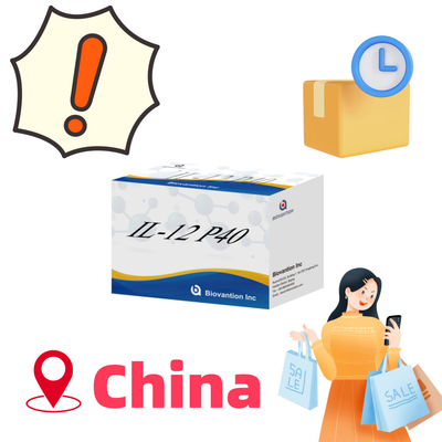 96 T Serum 98% đặc tính ELISA RUO Test Kit Human IL-12 P40