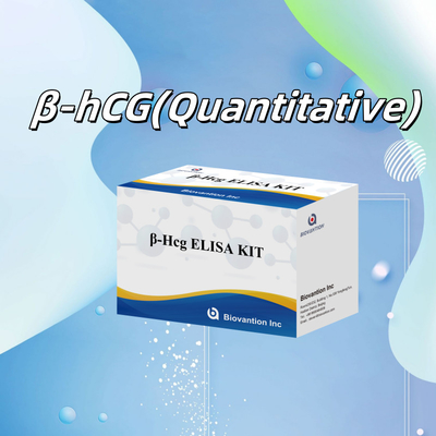 β-hCG ((Quantitative) 1 giờ Elisa Test Kit cho độ nhạy và đặc tính kháng thể