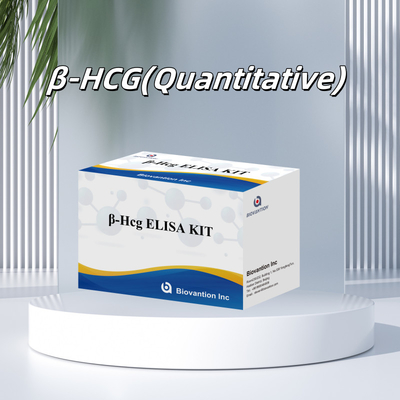 β-hCG ((Quantitative) 1 giờ Elisa Test Kit cho độ nhạy và đặc tính kháng thể