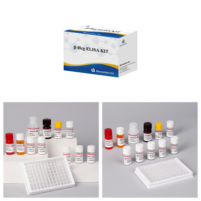 β-hCG ((Quantitative) 1 giờ Elisa Test Kit cho độ nhạy và đặc tính kháng thể