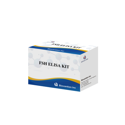 Thời gian sử dụng 18 tháng Độ nhạy FSH (thể lượng) ELISA Kit cho phát hiện kháng thể kháng nguyên