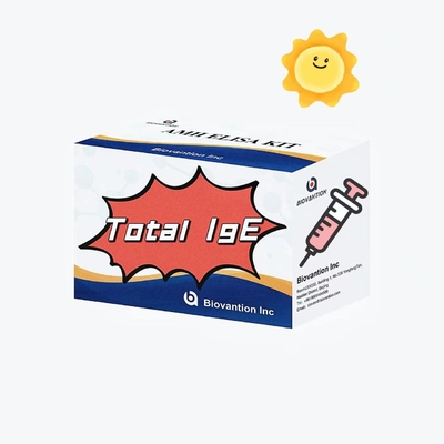 Bộ thử nghiệm tổng IgE Elisa Immunoglobulin E Độc lập kháng thể kháng nguyên chính xác