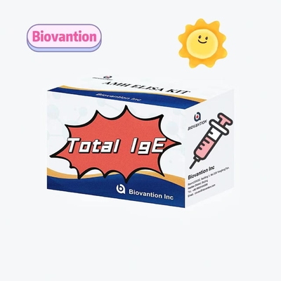 Bộ thử nghiệm tổng IgE Elisa Immunoglobulin E Độc lập kháng thể kháng nguyên chính xác