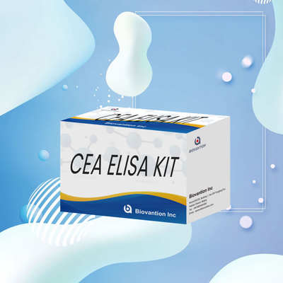 CE phê duyệt sử dụng cho người CEA Kit xét nghiệm Elisa định lượng Xét nghiệm máu hoặc huyết thanh 96T