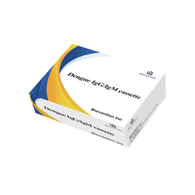 Xét nghiệm nhanh IgG / IgM Dengue với thời gian sử dụng 24 tháng và độ nhạy cao