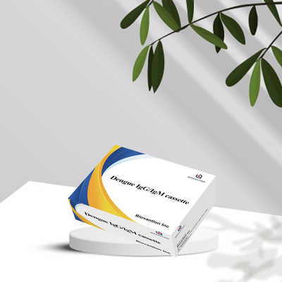 Xét nghiệm nhanh IgG / IgM Dengue với thời gian sử dụng 24 tháng và độ nhạy cao