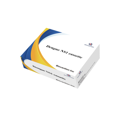 Chế độ ổn định bệnh sốt xuất huyết Ns1 Ag Cassette Rapid Colloidal Gold Test For WB/S/P Sample Results