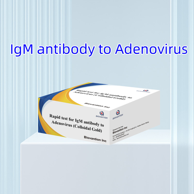 Thiết bị thử nghiệm kháng thể IgM chính xác đối với virus Adeno cho băng cassette lâm sàng và phòng thí nghiệm