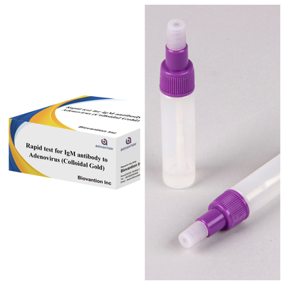 Thiết bị thử nghiệm kháng thể IgM chính xác đối với virus Adeno cho băng cassette lâm sàng và phòng thí nghiệm