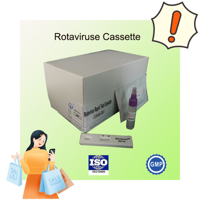 IVD Rotavirus Rapid Cassette Colloidal Gold Rapid Test for Hospital Diagnosis 2-30C Thời hạn sử dụng 24 tháng