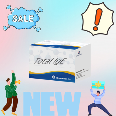 Bệnh dị ứng Tổng IgE Elisa cho con người