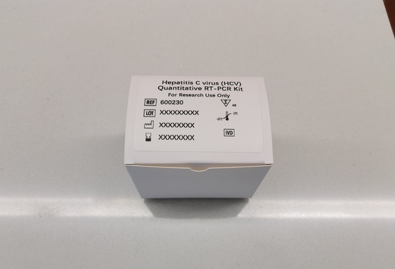 Virus viêm gan B HBV PCR định lượng KIT Độ nhạy mẫu thử loại thử nghiệm với 96 xét nghiệm