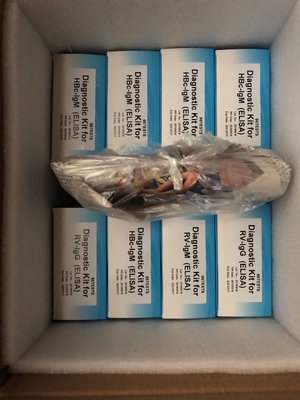 Bộ thử nghiệm HBC IgM ELISA để phát hiện biomarker trong mẫu huyết thanh / huyết tương